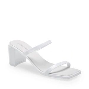 Jeffrey Campbell Jamm-3 Slide Sandal white